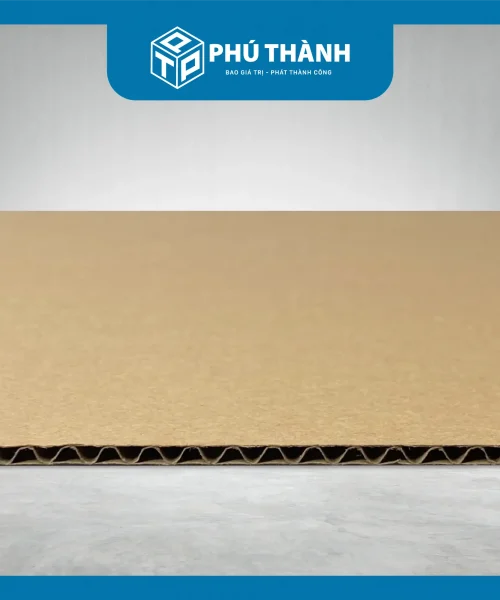 Giấy tấm carton 3 lớp sóng B