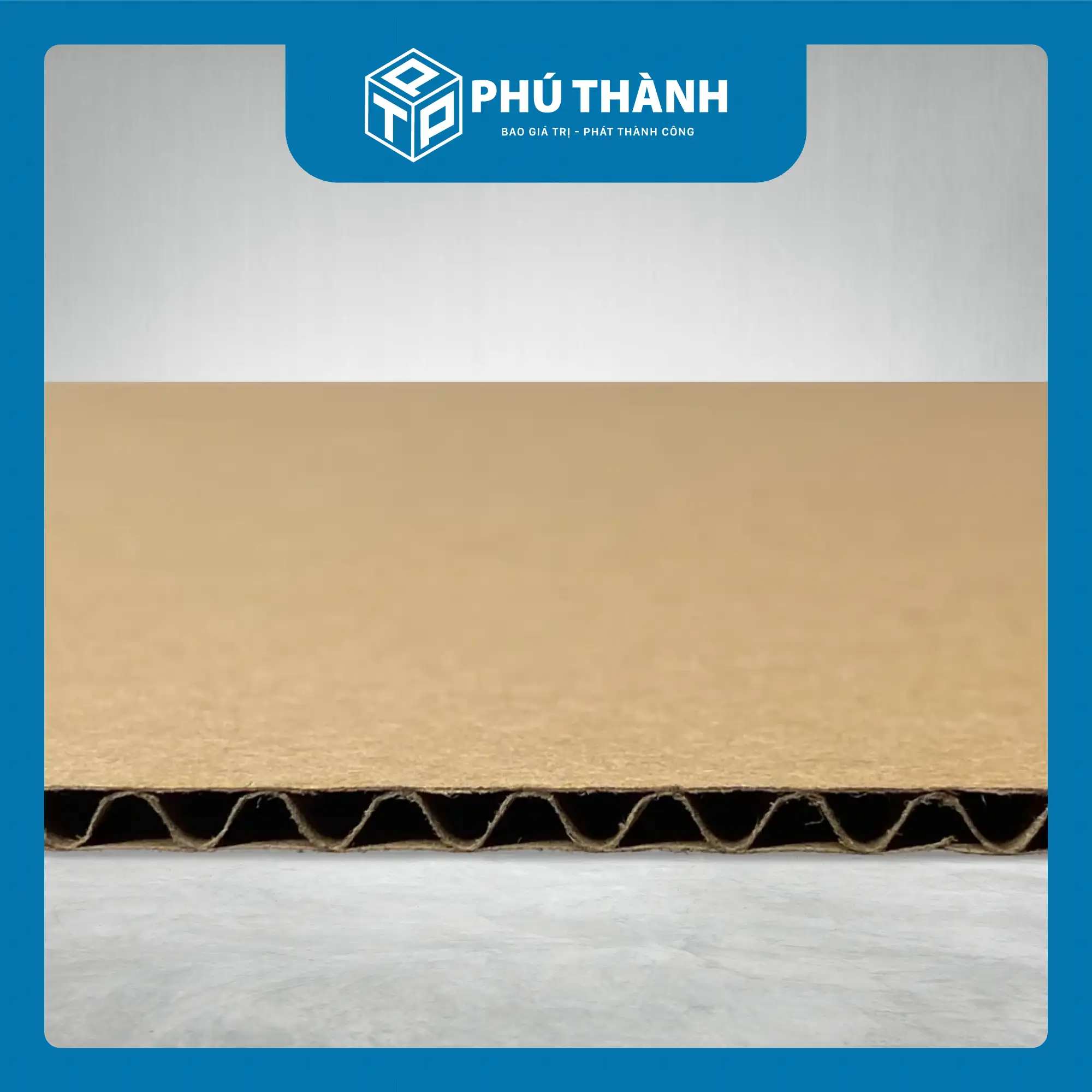 Giấy tấm carton 3 lớp sóng C