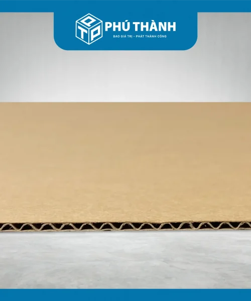Giấy tấm carton 3 lớp sóng E