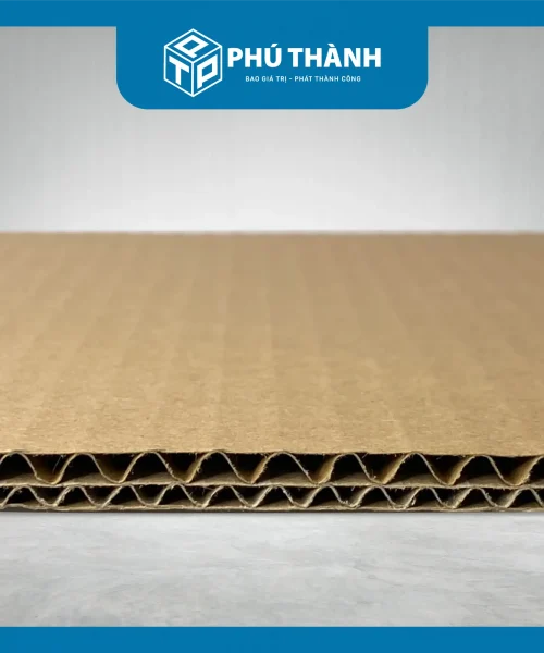 Giấy tấm carton 5 lớp sóng BC