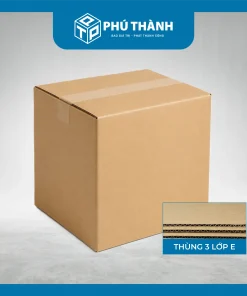 Thùng carton 3 lớp sóng E