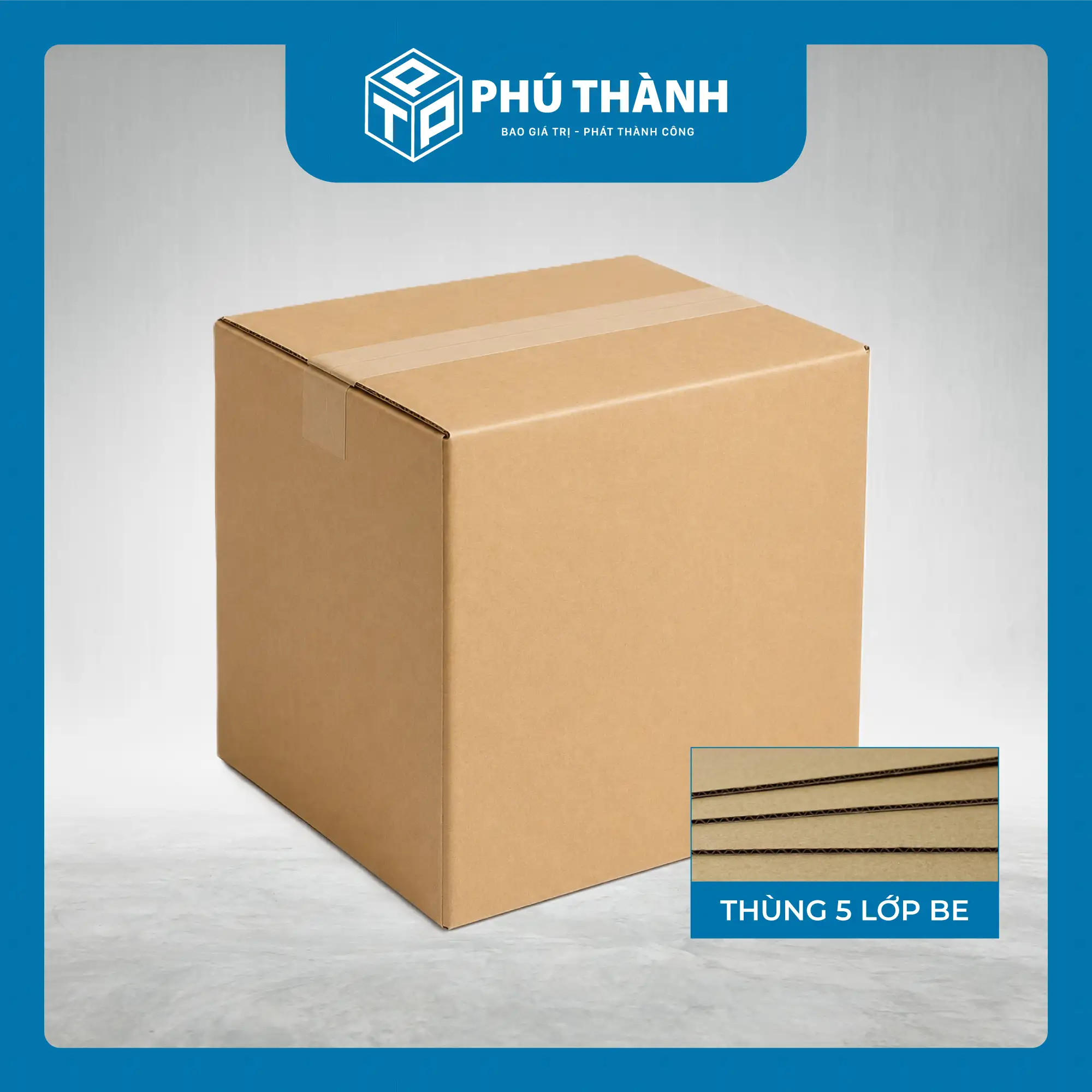 Thùng carton 5 lớp sóng BE